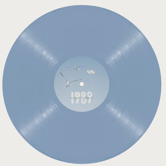 NWT, Taylor Swift 1989 Vinyl - Taylor's Version, 2 LP, Deluxe Crystal Skies Blue - Picture 4 of 6